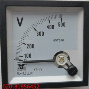 89T2 500V 72T1 450V 300V 250V YT72 交流电压表
