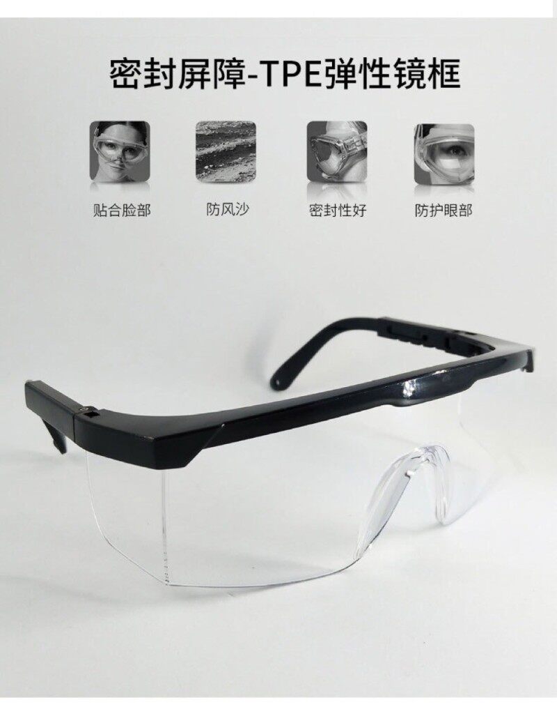 安全防护防喷溅劳保防护眼镜防尘护目镜