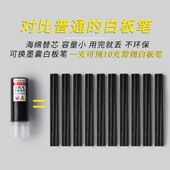 加粗白板笔擦黑板笔水性大容量换墨囊写字笔易擦写大号粗头记