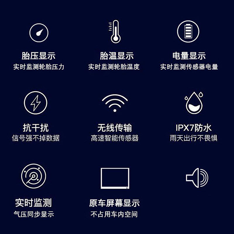 适配新大众尔夫揽境揽巡威然凌度三代轮胎压力监测胎压传感器
