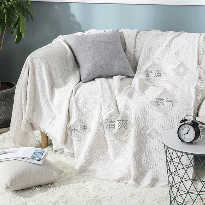 纯色沙发盖布防尘单人沙发垫懒人老虎凳沙发盖巾通用防滑简约现代