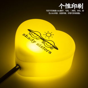 充电ld酒吧桌灯创意定制礼品耐摔服务号码灯发光酒吧台灯