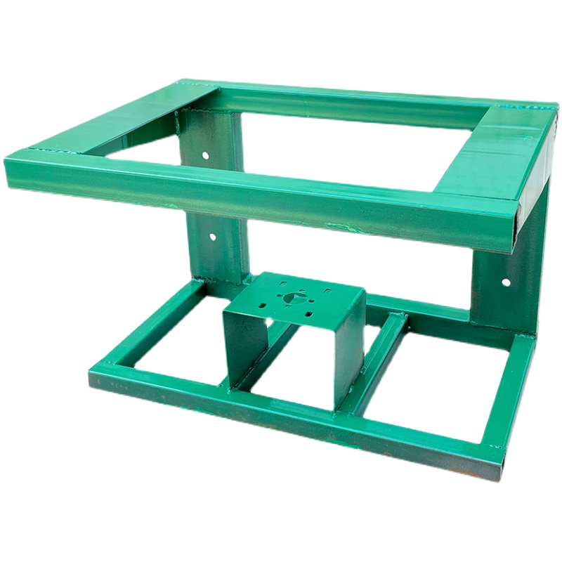 前置电动撒肥机施肥机底座铁托架支架子撒化肥机底部固定架子