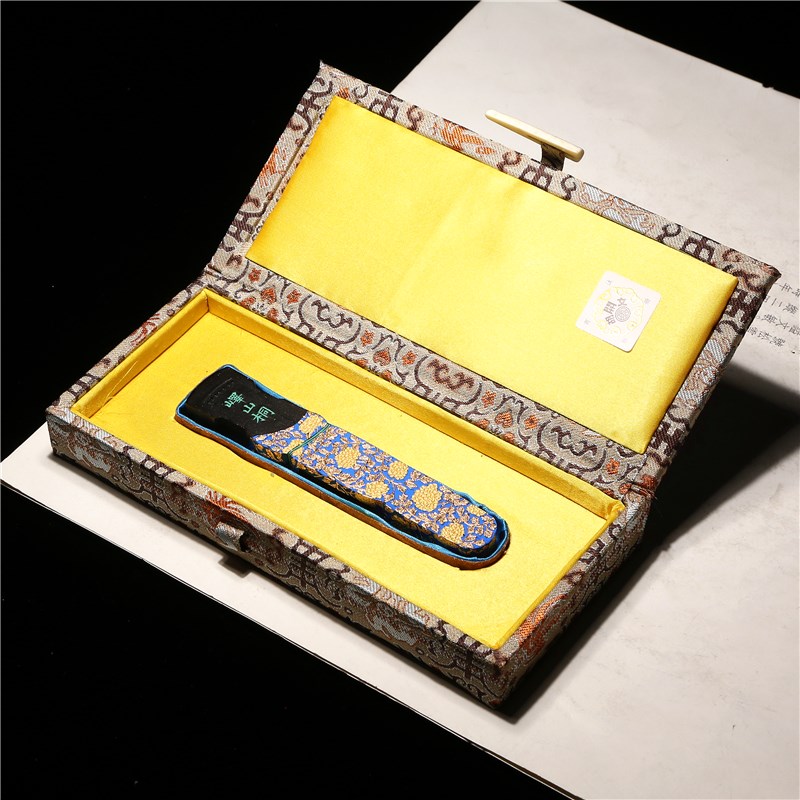 屯溪胡开文墨条 油烟琴墨书法作品国画专用墨锭墨块手工油烟墨块