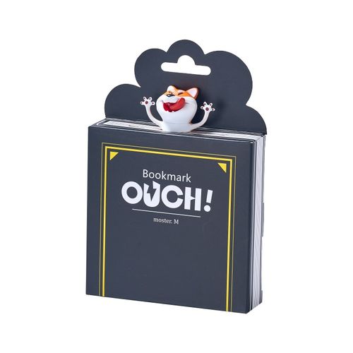 玖伍米橙d立体动物书签熊猫书签压扁大灰狼书签小学生创意书签送