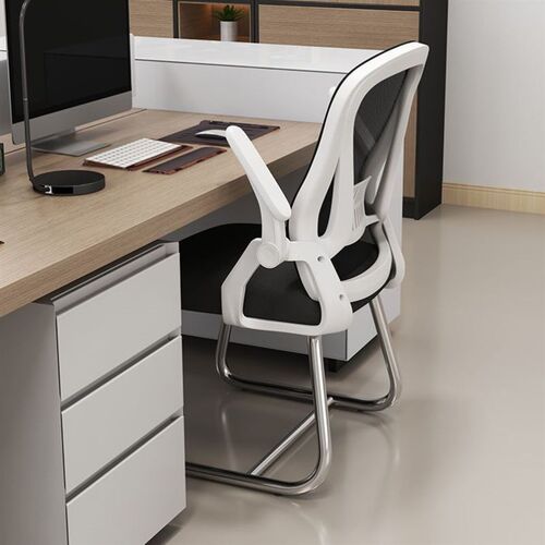 办公椅靠背电脑椅学生宿舍学习舒适弓形会议椅员工椅