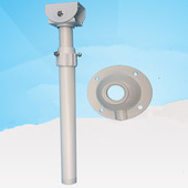 型监视摄影镜头摄像伸缩支架全铝合加厚加长吊装 米 立杆伸缩