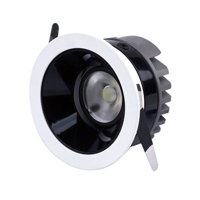 超薄led窄边防眩射灯嵌入式75mm7.5公分客厅可调洗墙天花灯7WW