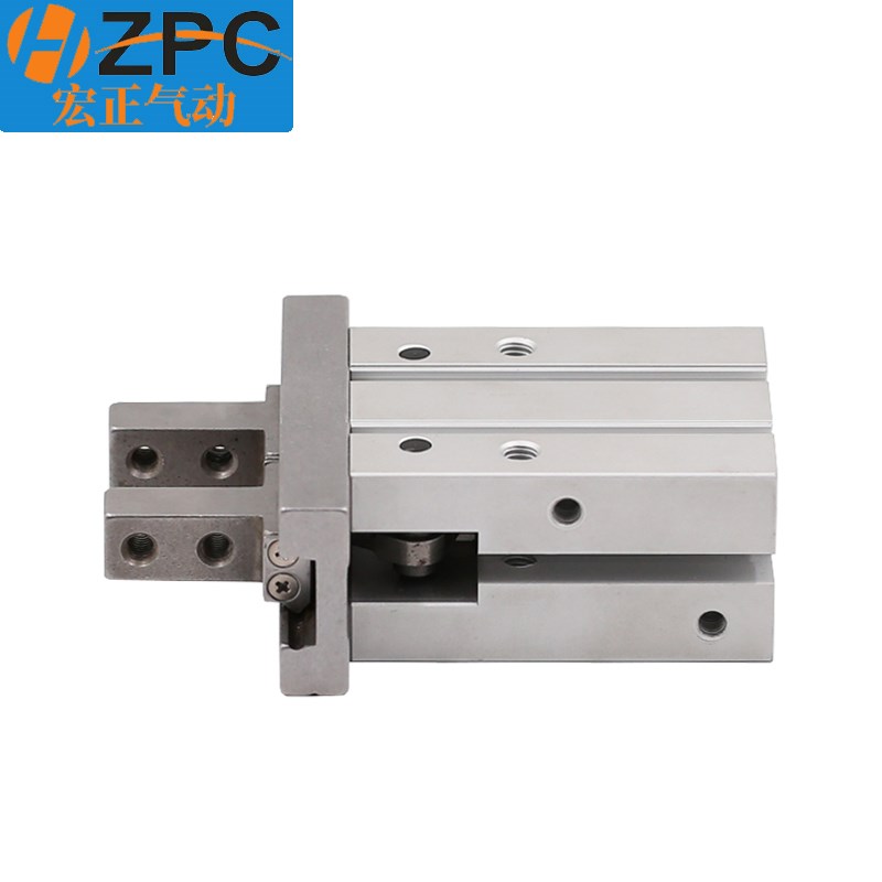 夹具手指气缸mhz2/HFZ/D/10D/1D//20D行夹爪气爪机械气动MHZL2