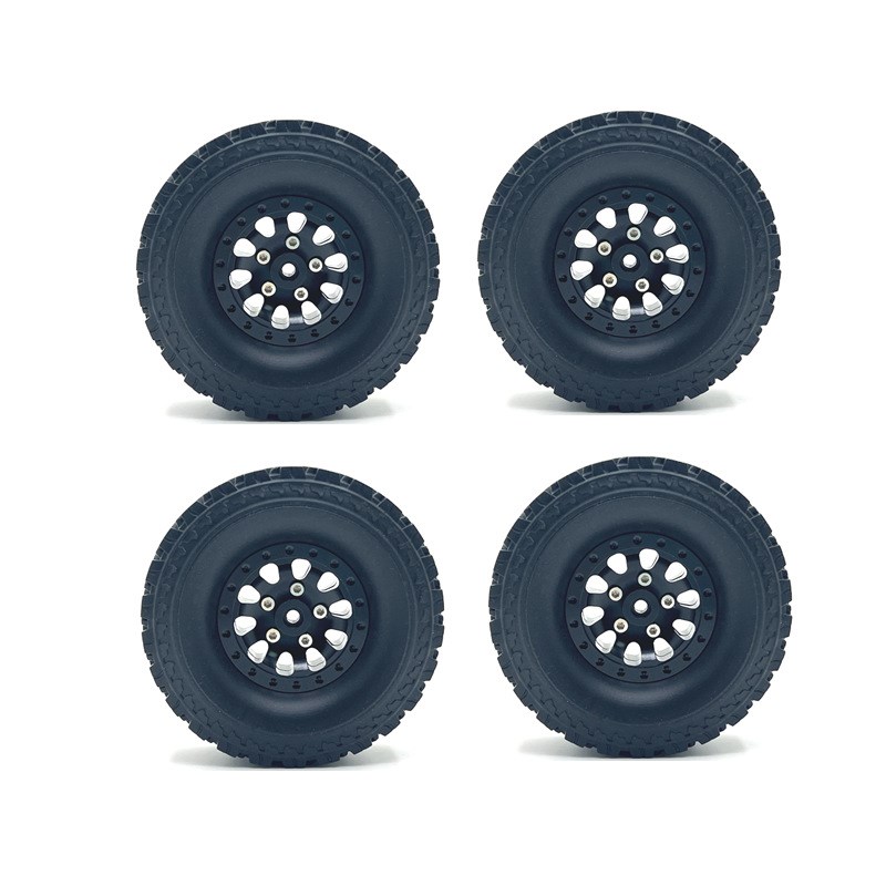 顽皮龙 1/16 莽牛1/12 JJRC 飞宇 RC遥控车金属升级四驱夹胎车轮