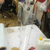 弧形热弯罩子 定制任意尺防灰尘罩 弯板圆弧