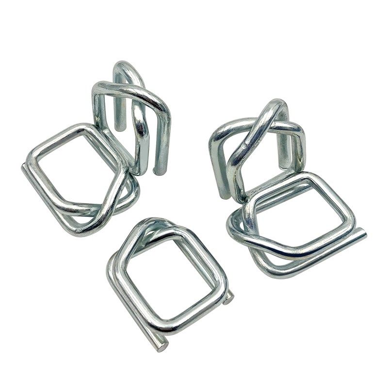 聚酯纤维打包扣包装手工捆扎带打包机回形打包扣  9  2mm