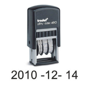 卓达回墨翻斗章调日期戳章生产批号章中英文印章