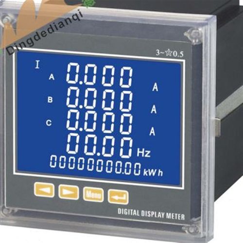 多功能智能型电力仪表DED94E-2S4三相智能型功率表 数显电压表
