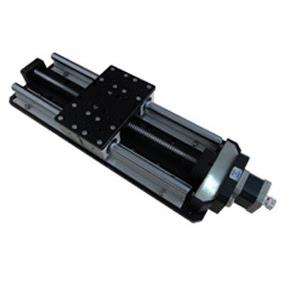 精密型电动平移台支撑圆导轨位移调整滑台直线线性运动手动微调