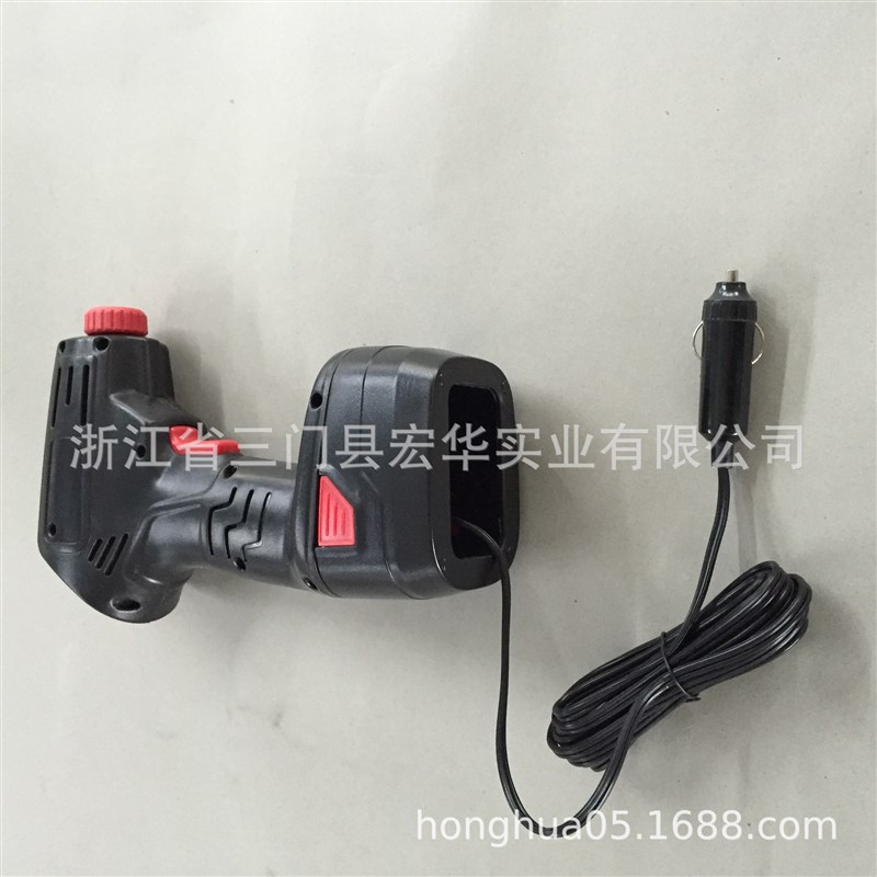 车载锂电充气泵汽车轮胎气球自行车轮胎充气车载气泵迷你打气泵