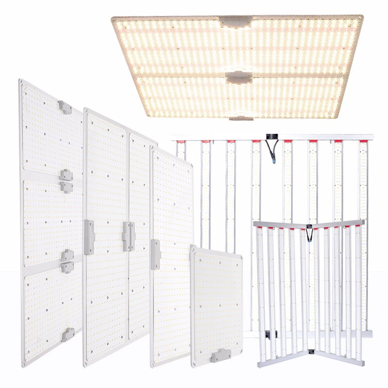 量子板植物生长灯led grow light室内盆栽全光谱大功率方形补光灯图片