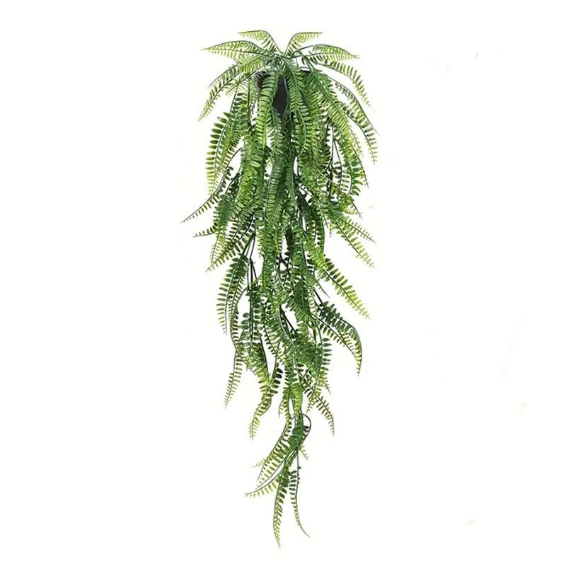 4盆人造盆栽仿真植物绿萝桉树叶波斯庭院家居装饰悬挂垂吊假绿植