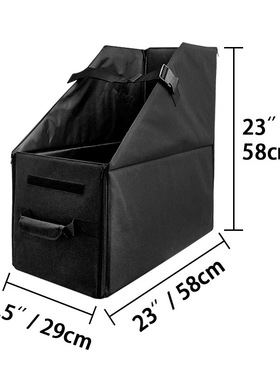 小布opton折叠自行车收纳箱汽车后备箱收纳箱可携式防水收纳箱