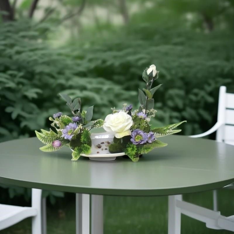 仿真盆景餐桌中心摆放艺装家居装饰电视柜假阳台,家居饰品,餐桌花艺,淘宝优惠券,粉丝福利购,淘宝优惠卷