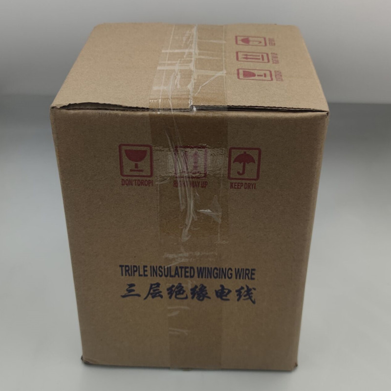 铜芯厂家三层绝缘线变压器绕组漆包线耐高温耐高压细导线毫米平方