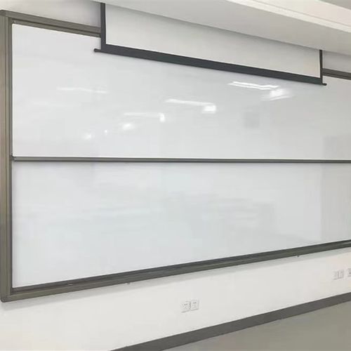 上下黑板磁性挂式教学用绿板培训学校办公升降式白板定制