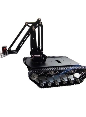 自由度平行抓取机械臂教学毕业设计创客课件比赛用支持duino