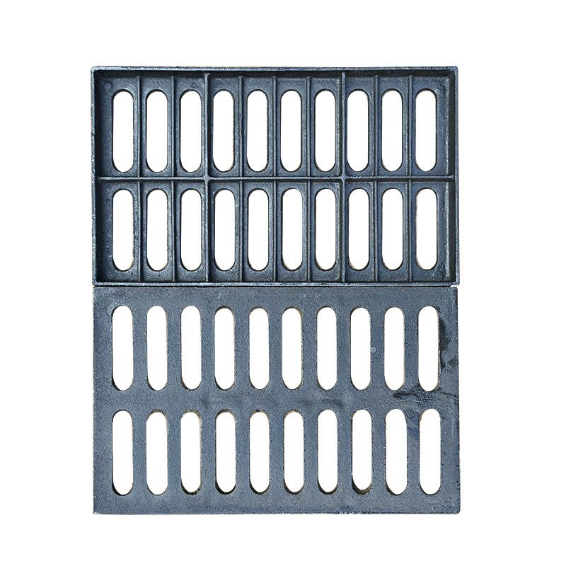 球墨铸铁井盖 方形树脂下水道雨水篦子铸 铁排水沟盖板厂家