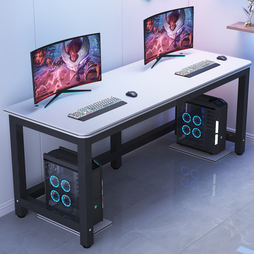 碳纤维电竞桌办公桌学生宿舍游戏桌子卧室台式电脑桌