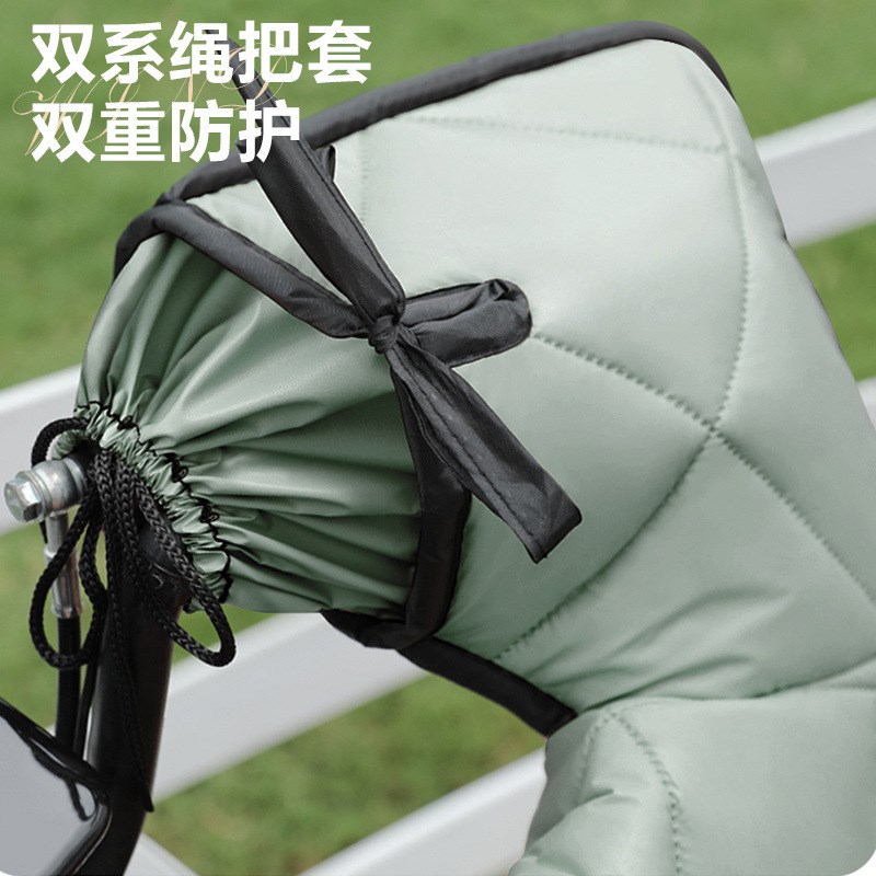 电动车挡风被雨衣一体冬季加绒双人亲子款防雨水罩摩托车遮雨罩