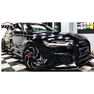 汽车改色膜修复亮光黑超亮水晶黑钢琴黑全车膜改色全国包施工