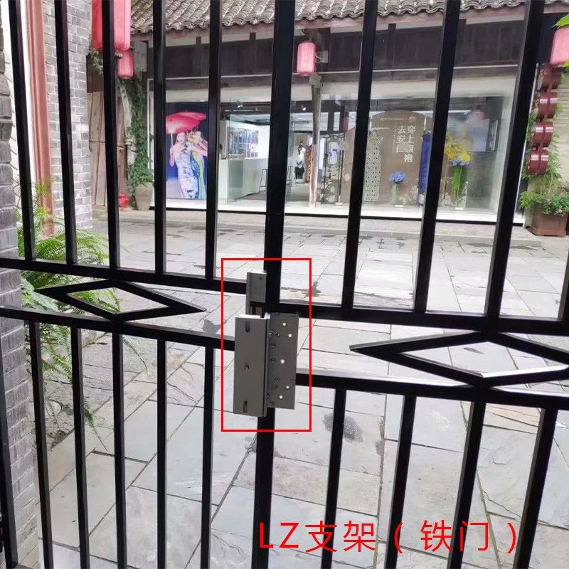 昕亿2单门磁力锁支架上下无框磁力锁支架LZ支架U型玻璃门夹