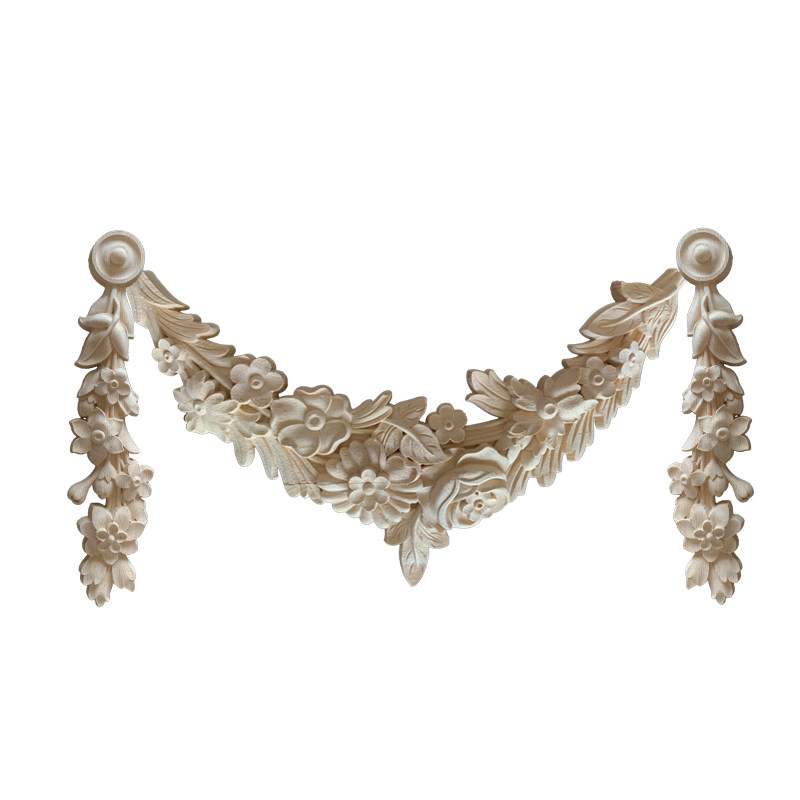 东阳木雕实木角花欧式中式精雕角花贴门贴花格隔断格