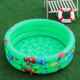 充气游泳池儿童宝宝戏水池圆形气垫加厚小孩洗澡泡澡白