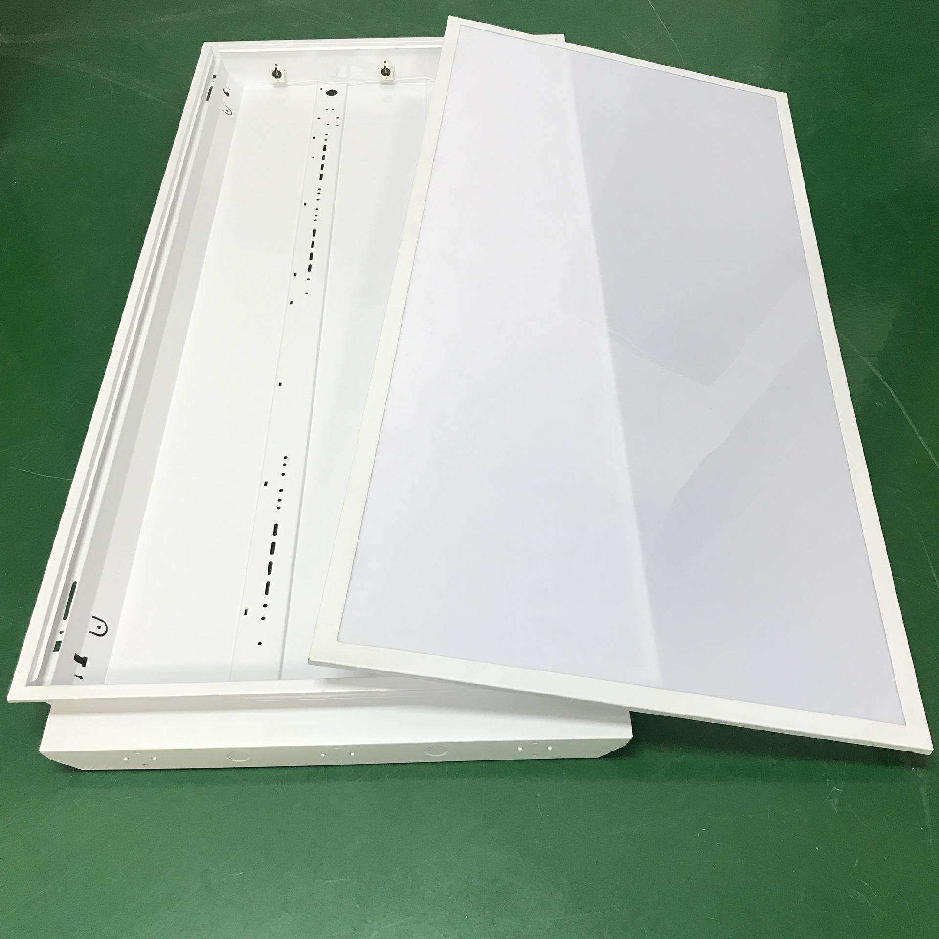led新款非标格栅灯盘 吊装嵌入式有机片灯盘 应急T8/T5胶片灯盘
