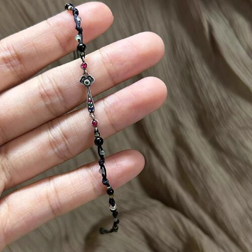 新中式复古彩色迷你如意编绳手链