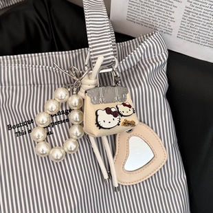 哈喽kitty包包挂件可爱迷你包挂饰精致金属链条手提包钥匙扣装饰