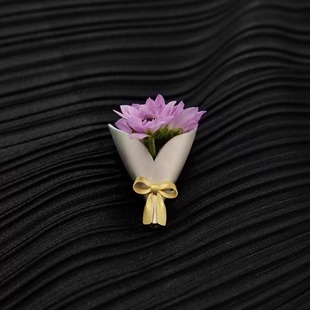 可插花胸针diy配件轻奢小众设计高颜值秋冬氛围感花束别针diy配饰