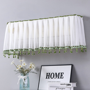 新款轻奢高级感空调防尘罩1.5匹格力美的挡风帘挂机挡风罩套通用