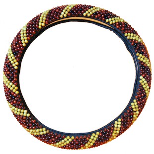 太行崖柏珠子汽车方向盘血檀阴沉木金刚星月方向盘通用