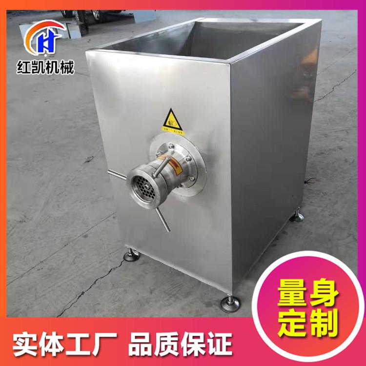 绞立式冻肉肉机设备供应设冻鸡肉绞肉HK-120 机设备 全自动绞肉机