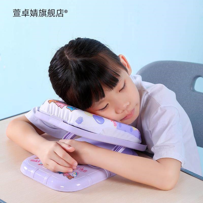 卡通儿童午睡枕小学生趴睡枕头办公室桌面折叠午休神器趴趴枕抱枕