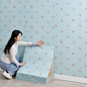 墙纸自粘防水防潮墙壁改造遮丑卧室房间装 饰墙壁纸纸