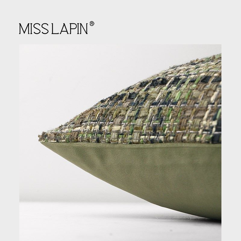 现代草绿色编织抱枕高端客厅沙发样板房民宿靠枕软装靠垫,居家布艺,靠垫/抱枕,淘宝优惠券,粉丝福利购,淘宝优惠卷