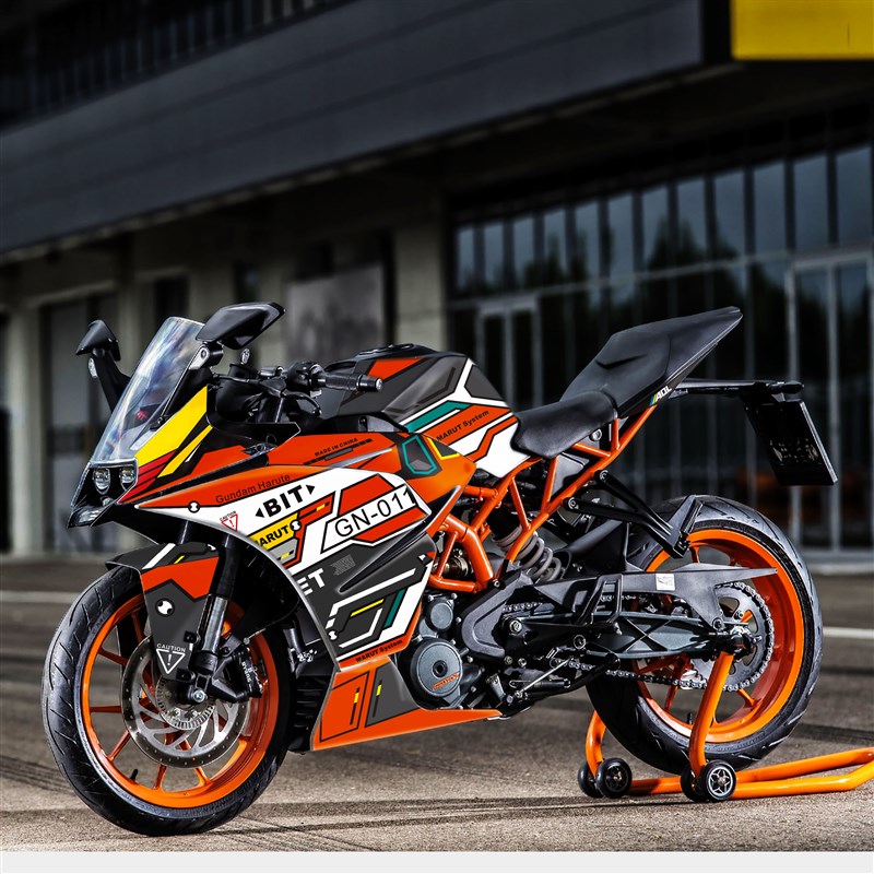 定制 RC9贴纸改装贴花车身贴防水贴膜车身保护贴画版画拉花