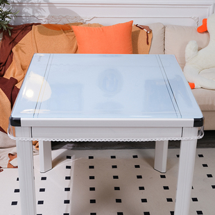 烤火罩桌垫PVC软玻璃防水防油胶垫餐桌布茶几桌面保护膜罩