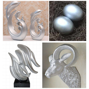 银粉漆防锈漆银浆磁漆铁门栏杆翻新专用银色油漆闪光银金属喷漆罐