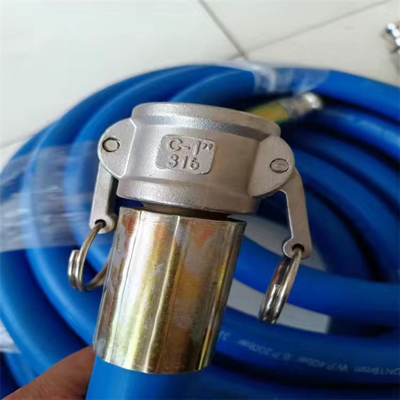 螺杆喷涂机专用高压管 多功能输料防爆管 快接头料管 真石漆料管