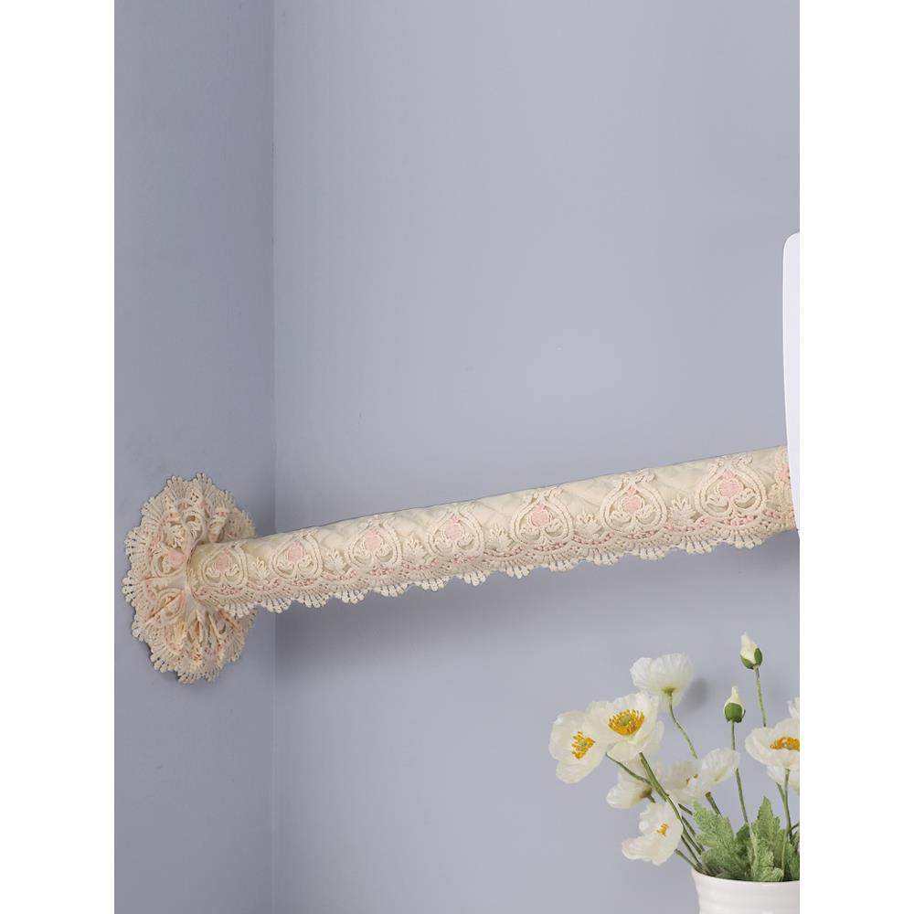 空调管装饰遮挡管道美化布艺蕾丝暖气管子包管遮丑防尘罩