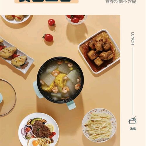 学长堆介宿舍寝室办公室幼儿火锅蒸煮炒预约定时小电锅